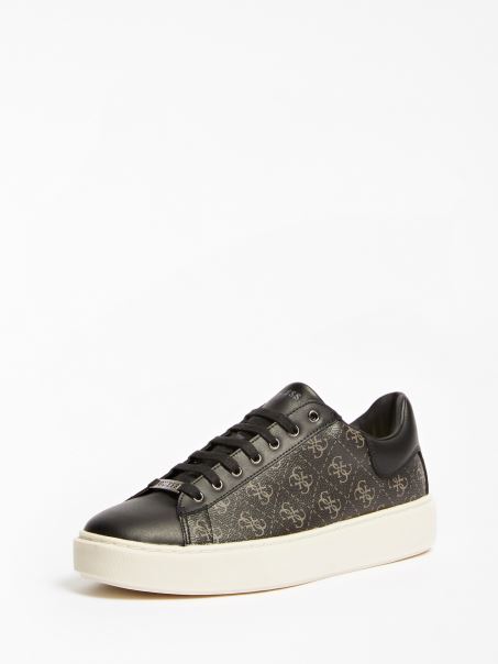 Adidasi Cu Logo Vice 4g Guess Black Special