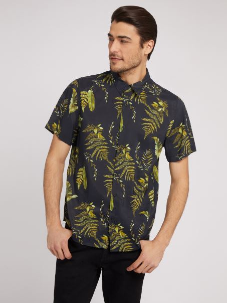 Cămașă Cu Imprimeu Peste Tot Guess Fantezie Florală