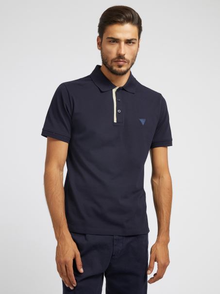 Ghici Polo Clasic Albastru