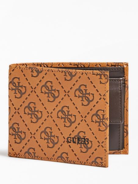 Portofel Guess Maro Vezzola în Relief Cu Logo-ul 4g