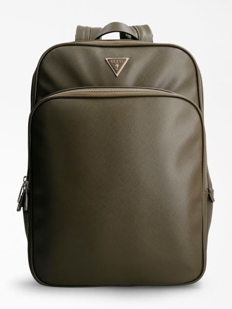 Certosa Saffiano Rucsac Gri Guess