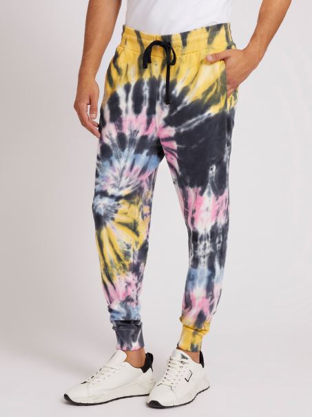 Pantalon Jogger Tie-dye Model Multicolor Guess