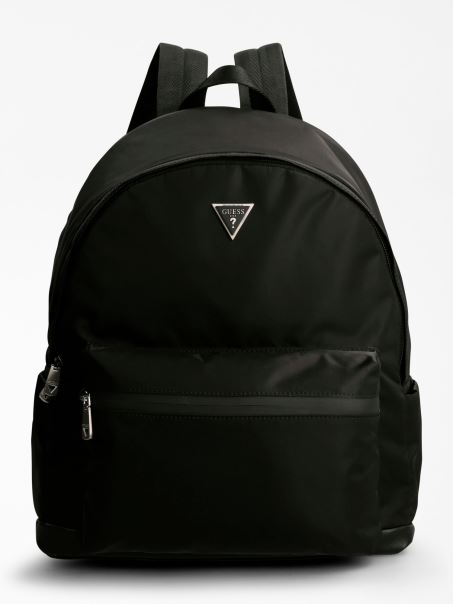Guess Certosa Rucsac Inteligent Din Nylon Negru