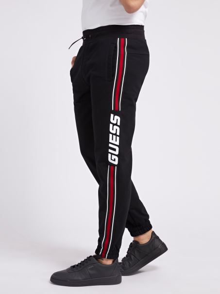 Pantalon Jogger Cu Logo Lateral Guess