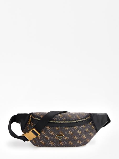 Geantă Maro Cu Logo Guess Vezzola 4g