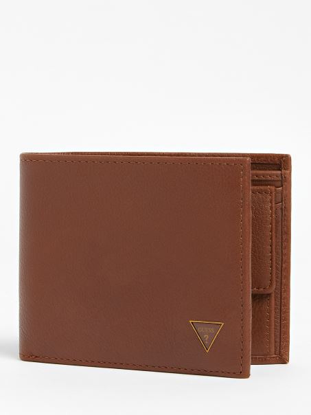 Portofel Guess Scala Din Piele Naturala Maro