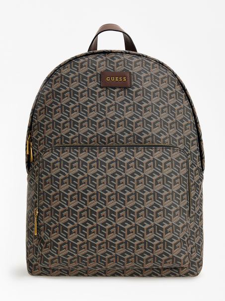 Rucsac Negru Ederlo G Cube Logo Guess