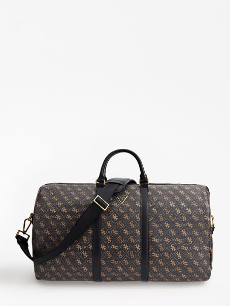 Geanta Logo Guess Vezzola 4g Maro