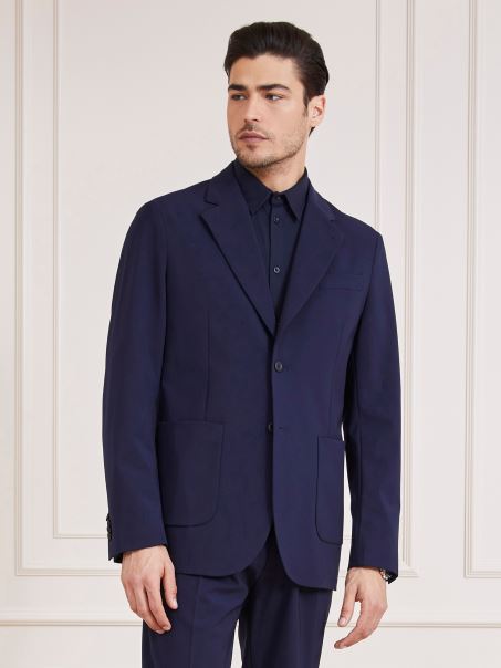 Blazer Hightech Marciano Guess Blue