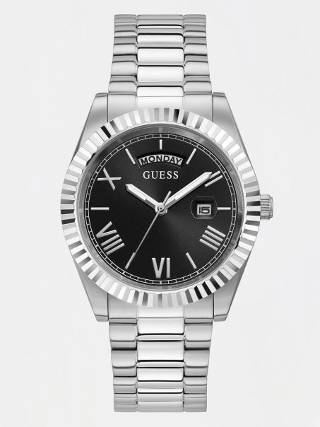 Ceas Guess Din Oțel Cu Funcție De Dată