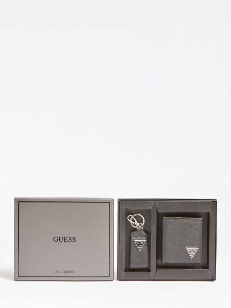 Certosa Saffiano Box Set Black Guess