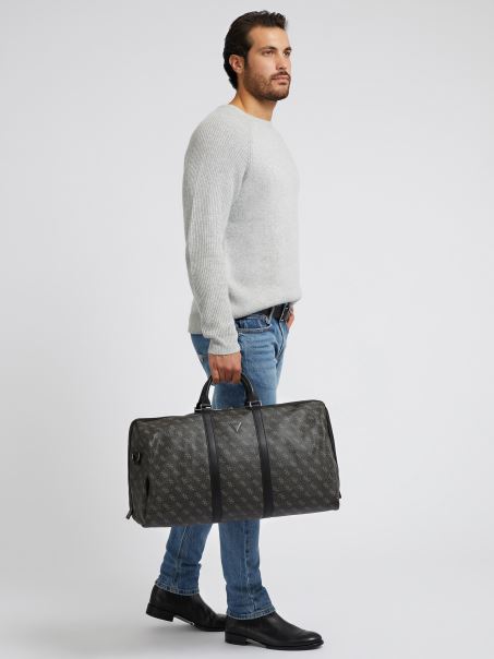 Geantă Neagră Cu Logo-ul Multi-guess Vezzola 4g