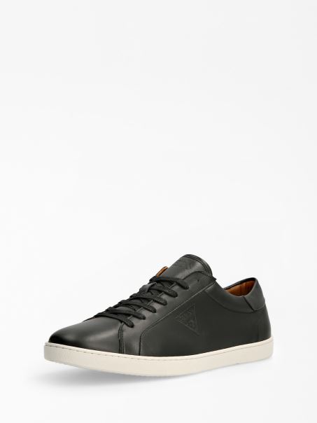 Adidași Guess Ginevra Din Piele Naturală Negru