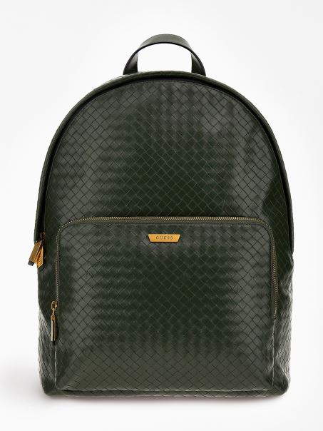 Rucsac împletit Calabria Guess Green