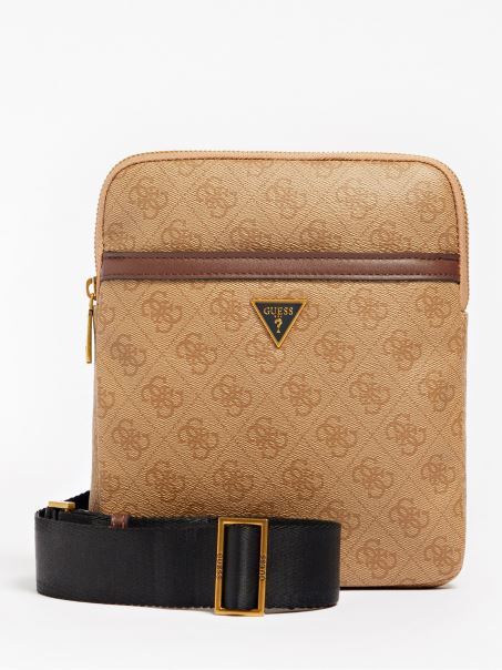 Bej Guess Vezzola 4g Logo Mini Crossbody