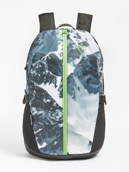 Rucsac Imprimat Tech Essential Negru Multi Guess