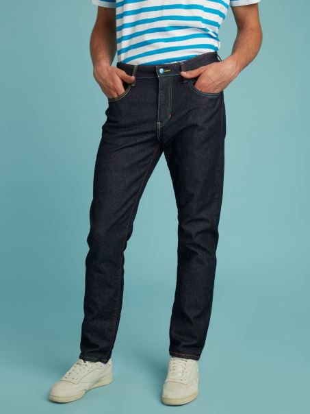 Pantalon Subțire Din Denim Guess Blue