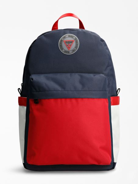 Rucsac Guess Blue Multi Elvis Color Block