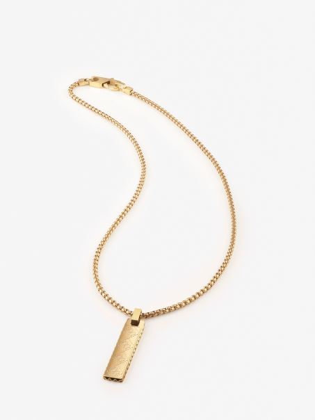 Log-in-guess-colier Multi Gold