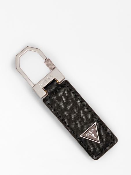 Certosa Saffiano Breloc Guess Black