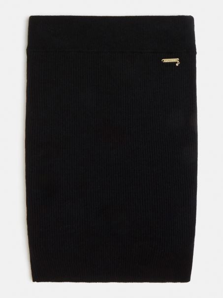 Fusta Pullover Neagra Guess