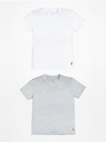 Bluză Gri Guess Pack 2 Cu Etichetă Cu Logo