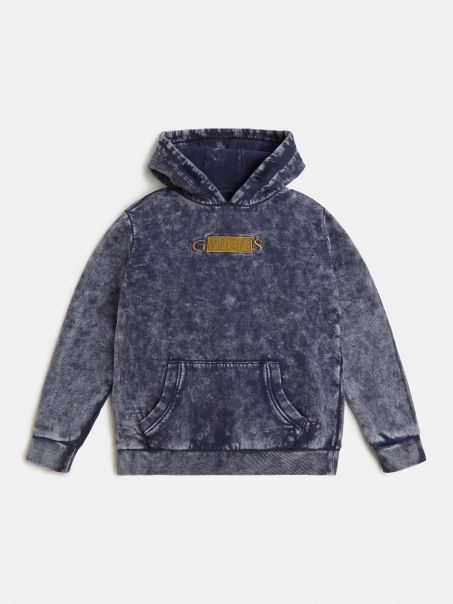 Hanorac Cu Glugă Guess Albastru