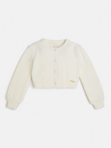 Cardigan Pulover Alb Guess