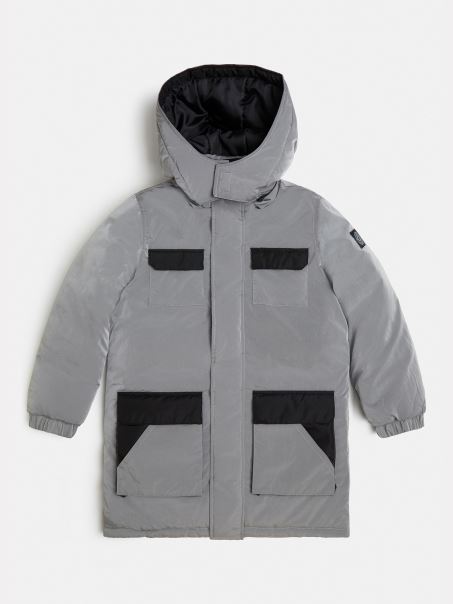 Ghici Pufă Argintie Irizată