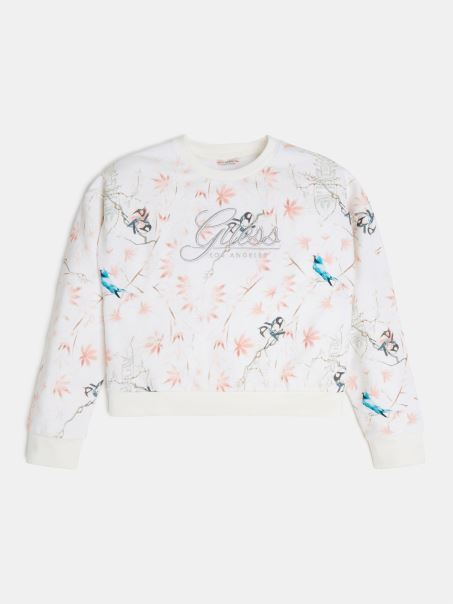 Hanorac Animalier Guess Cream