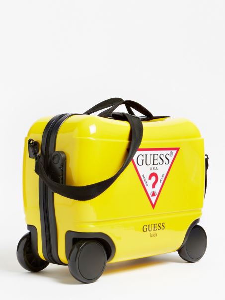 Galben Elisabetta Triunghi Logo Troler Guess