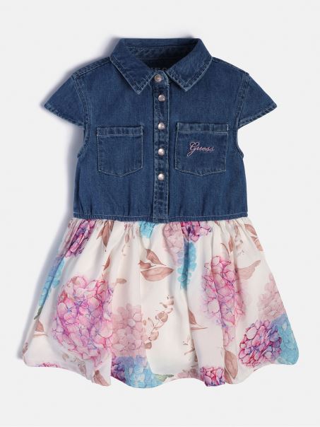 Rochie Albastră Multi Guess Din Denim