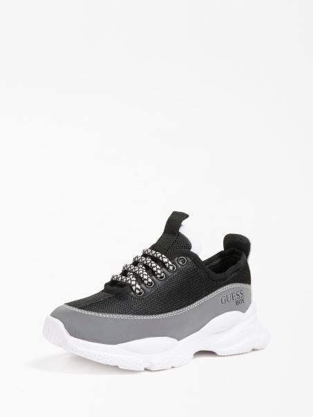 Pantof Negru De Alergare Cu Logo Michael (27-34) Guess