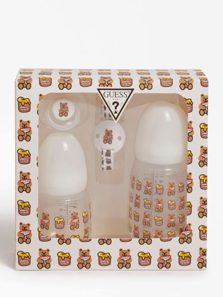 Set De Accesorii Alb Multi Nou-nascuti Guess