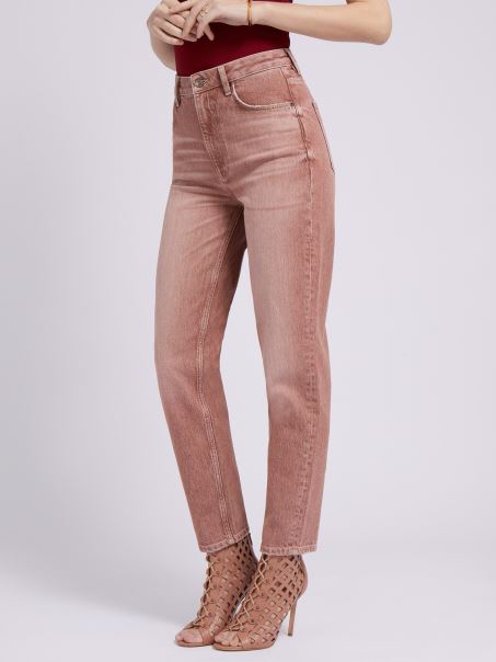 Pantaloni Denim Mom Fit Roz Guess