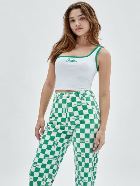 Ghici Un Maiou Alb Cu Un Umăr