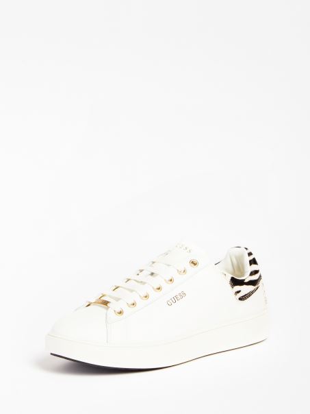 Adidași Melania Cu Model Multicolor Cu Inserții Foliate Guess