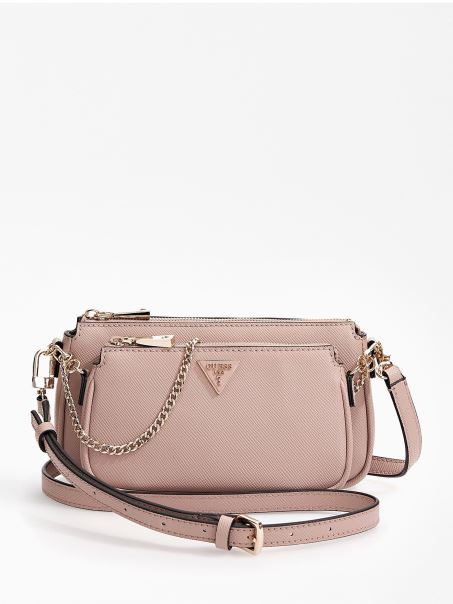 Geantă Mini Crossbody Alexie Saffiano Guess Roz