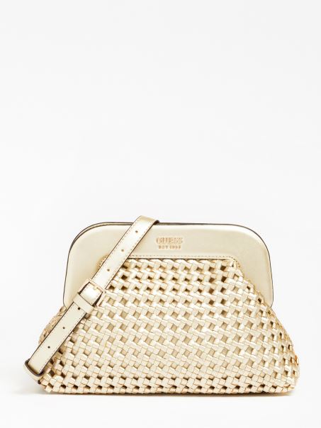 Sicilia Clutch Guess Gold