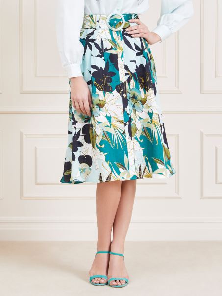 Verde Multi Guess Marciano Fusta Cu Curea