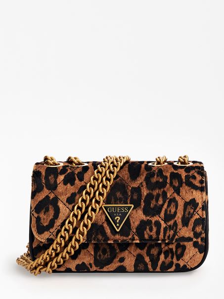 Geanta Guess Animalier Animal Cessily Micro Crossbody
