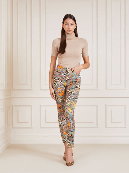 Guess Marciano Skinny Fit Pantaloni Din Denim Model Multicolor