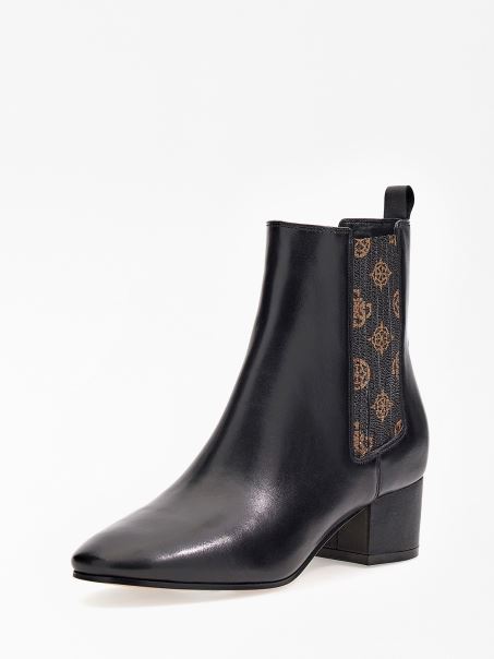 Cizme Joase Maro Guess Safia 4g Bujor Logo