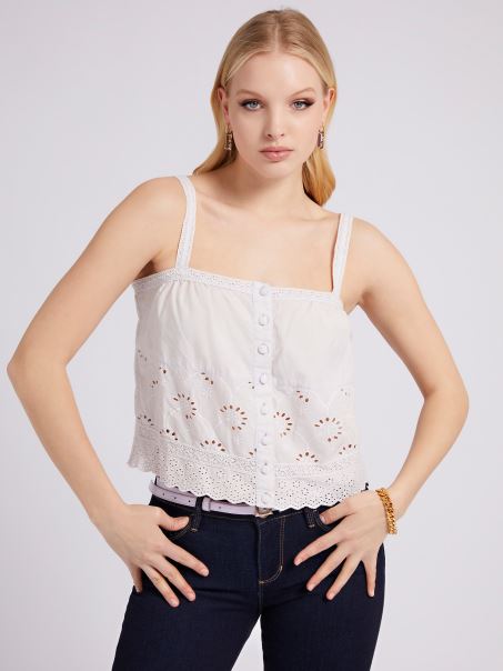 Detalii Cu Ochi Top Guess Liliac