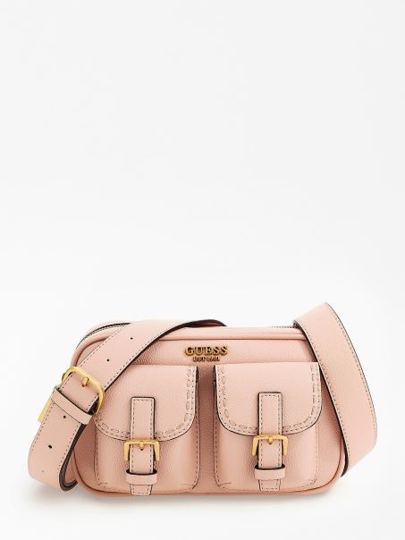 No Limit Buzunar Mini Geantă Crossbody Roz Guess