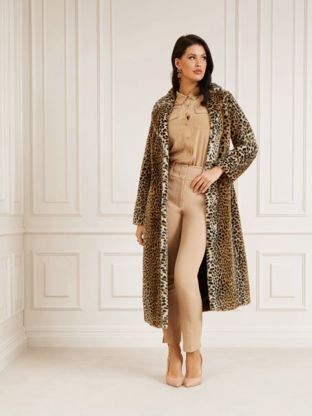 Animalier Guess Marciano Animalier Blană Artificială