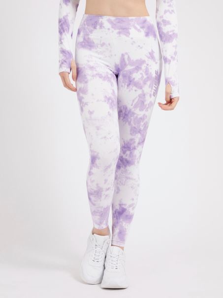 Ghici Leggings Tie-dye Violet