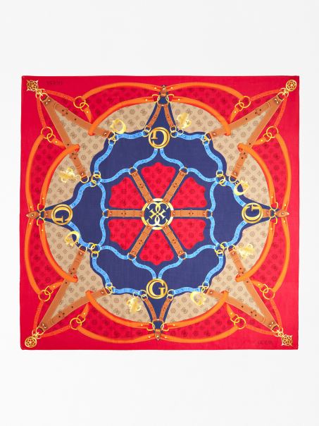 4g Bujor Logo Kefiah Roșu Ghici