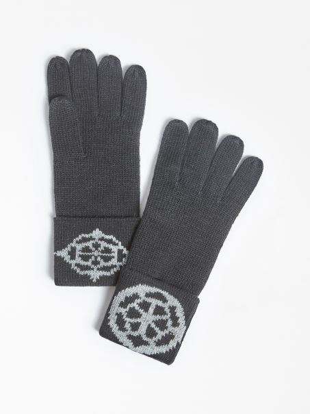 Ghici Mănuși Negre Din Tricot