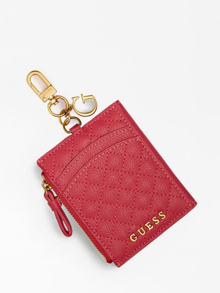 Breloc Roșu Pentru Card De Credit Ghici